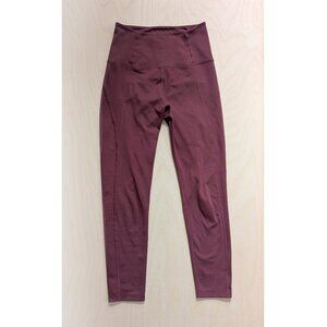 Girlfriend Collective Compressive High-Rise Legging Maroon/Dark Red Size XS